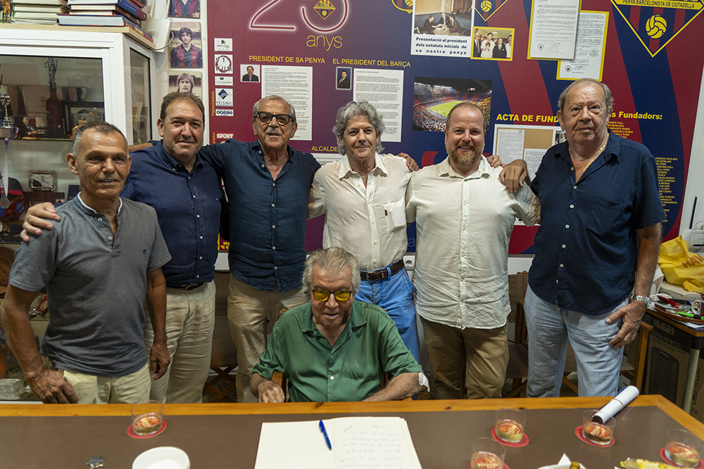 La Penya Barcelonista Ciutadella celebra el seu 40 aniversari