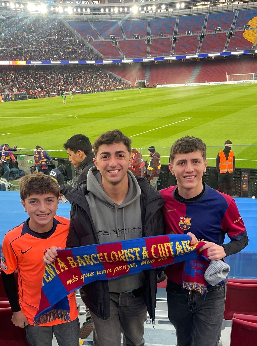 Penyistes al NOU Nou Camp